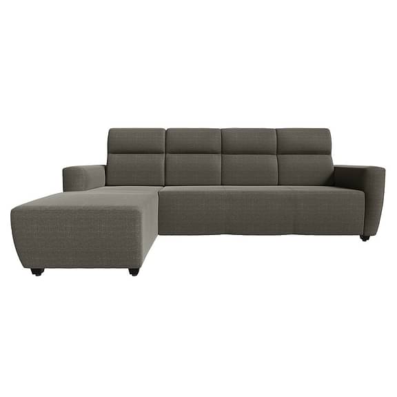 Wakefit Belize L Shape Sofa Set (3 Seater + Left Aligned Chaise)